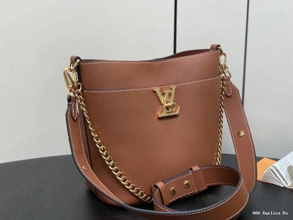 AAA Pruses Bags x Lock 12CM x and 20.5 20 LOUIS Walk - VUITTON 0814